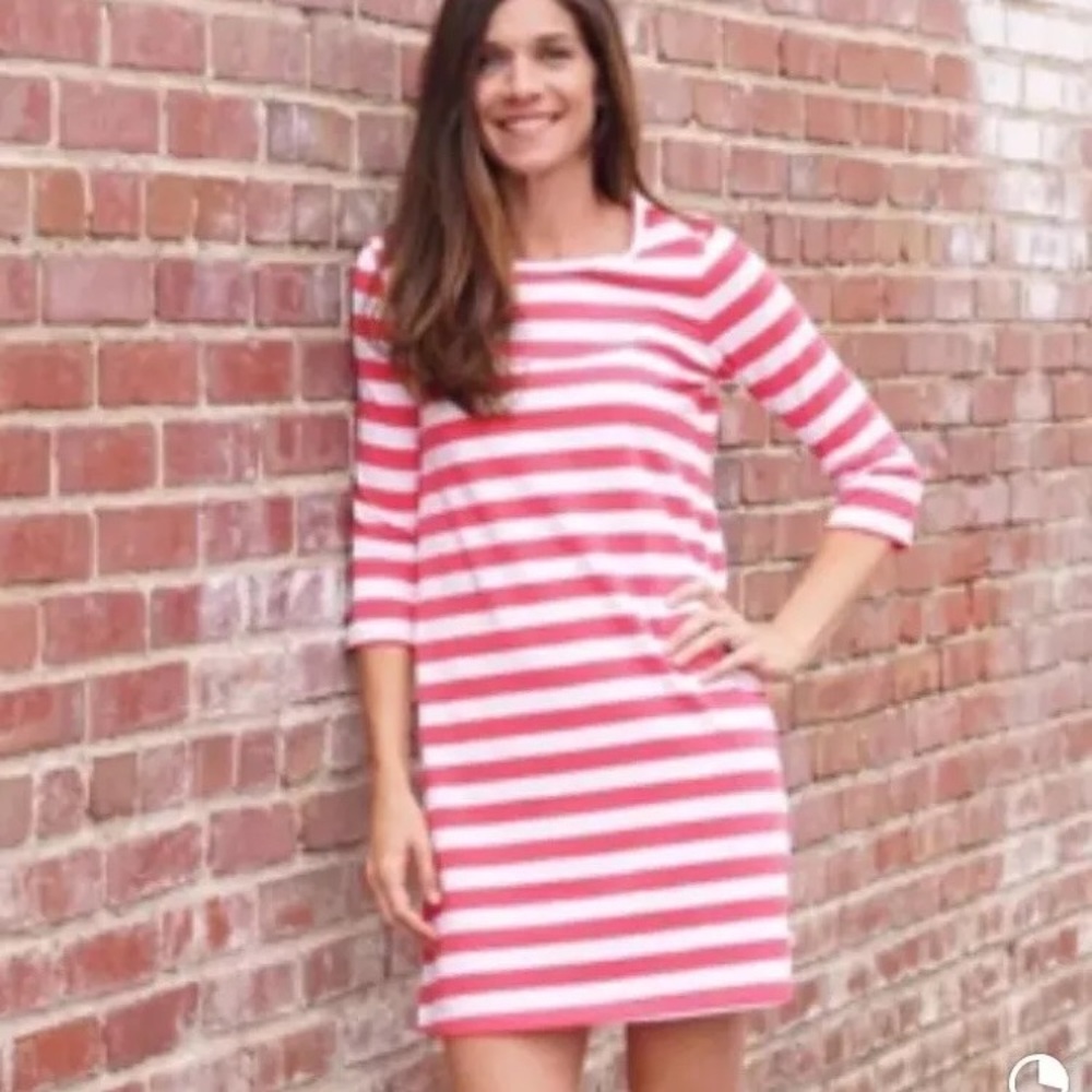 Striped Nautical Shift Dress. Bought in Spain.